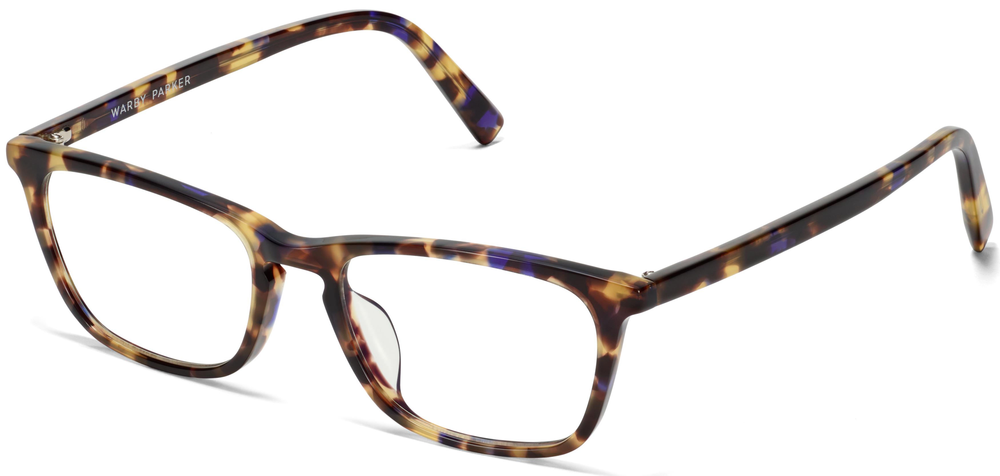 Welty Low Bridge Fit Eyeglasses in Violet Magnolia
