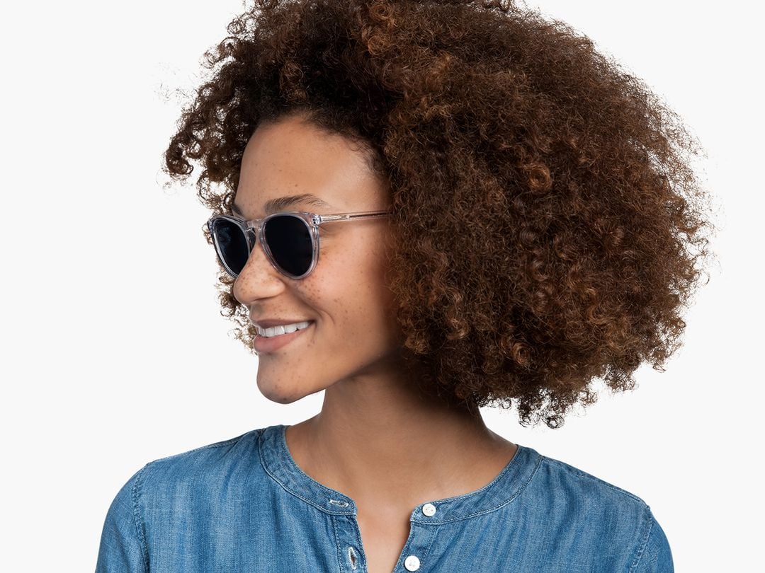 Haskell Sunglasses in Crystal Warby Parker