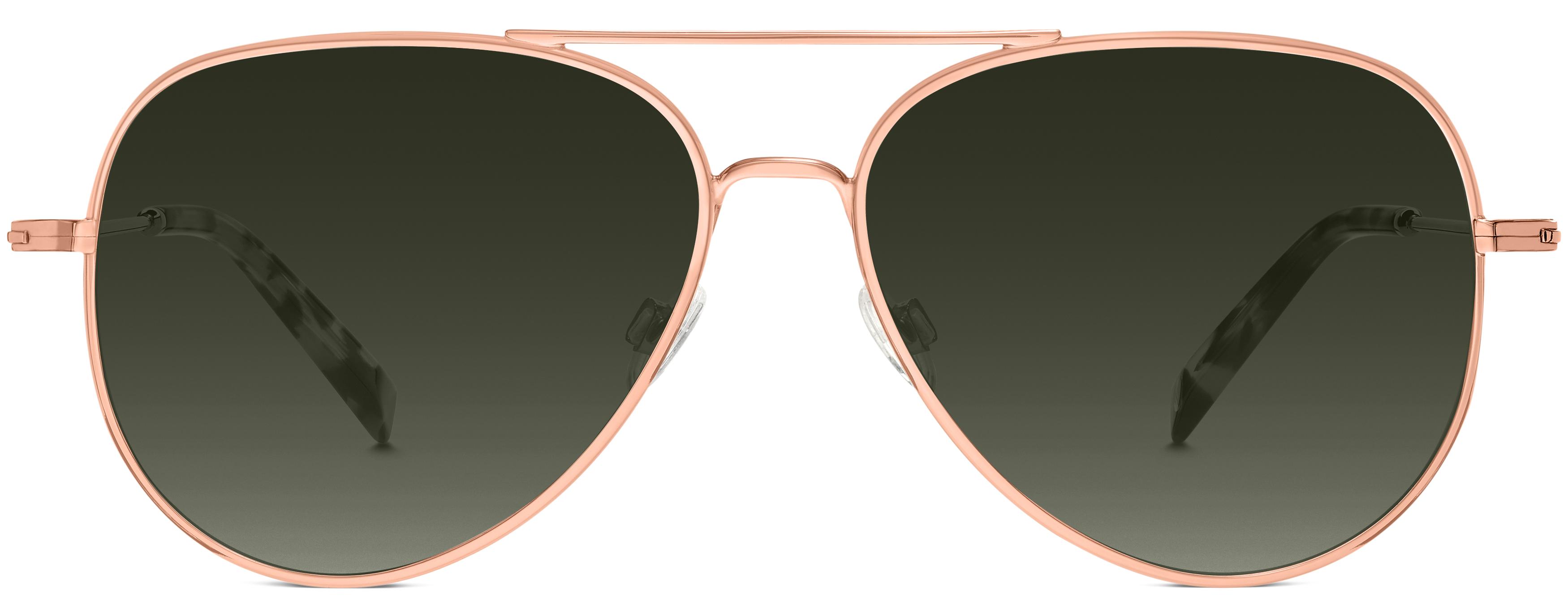 Raider Sunglasses in Rose Gold — Wide | Warby Parker