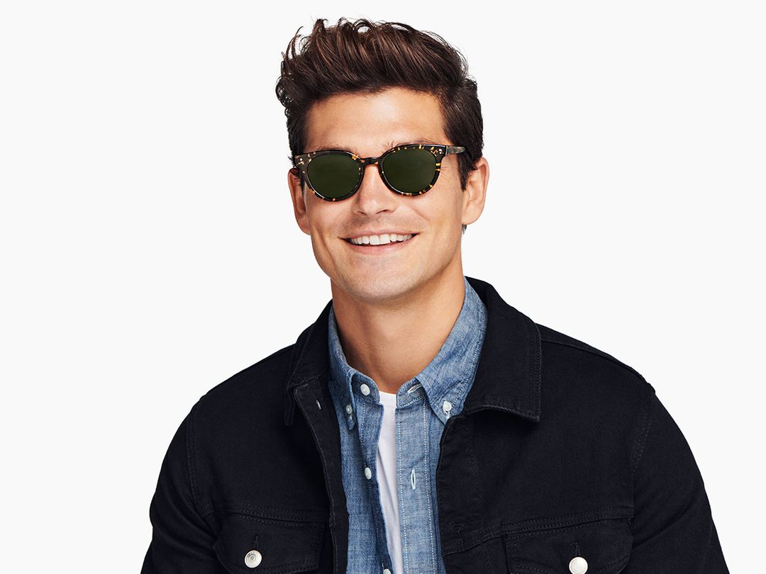 Taye Sunglasses in Black Oak Tortoise | Warby Parker