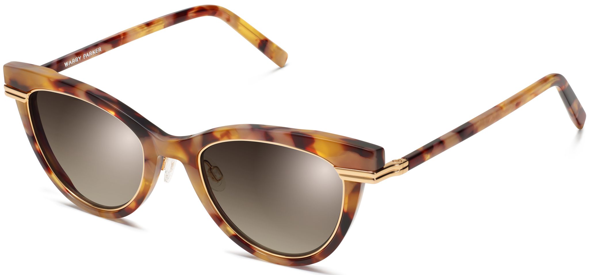 Aurelia in Adobe Tortoise with Polished Gold, image 1