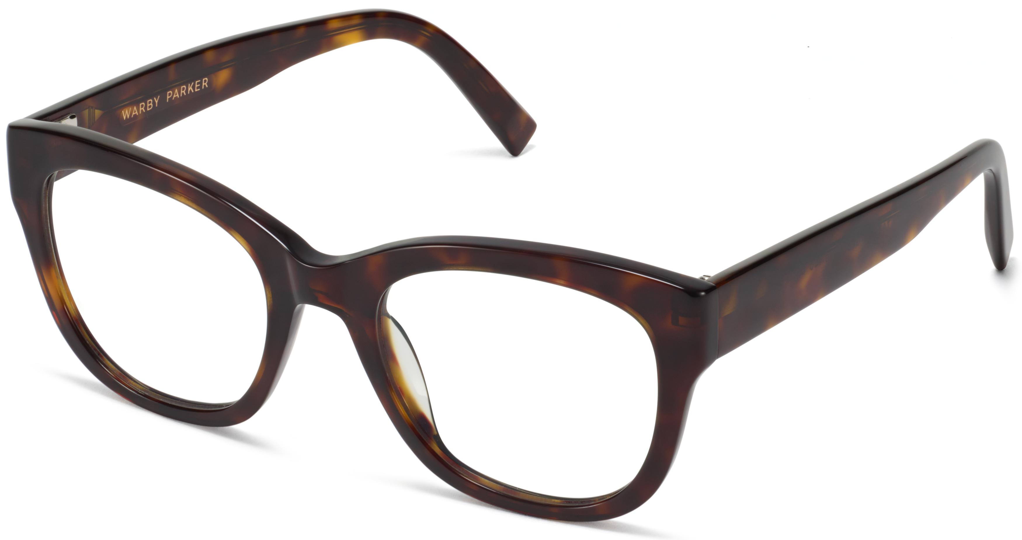 Tatum Eyeglasses in Cognac Tortoise | Warby Parker