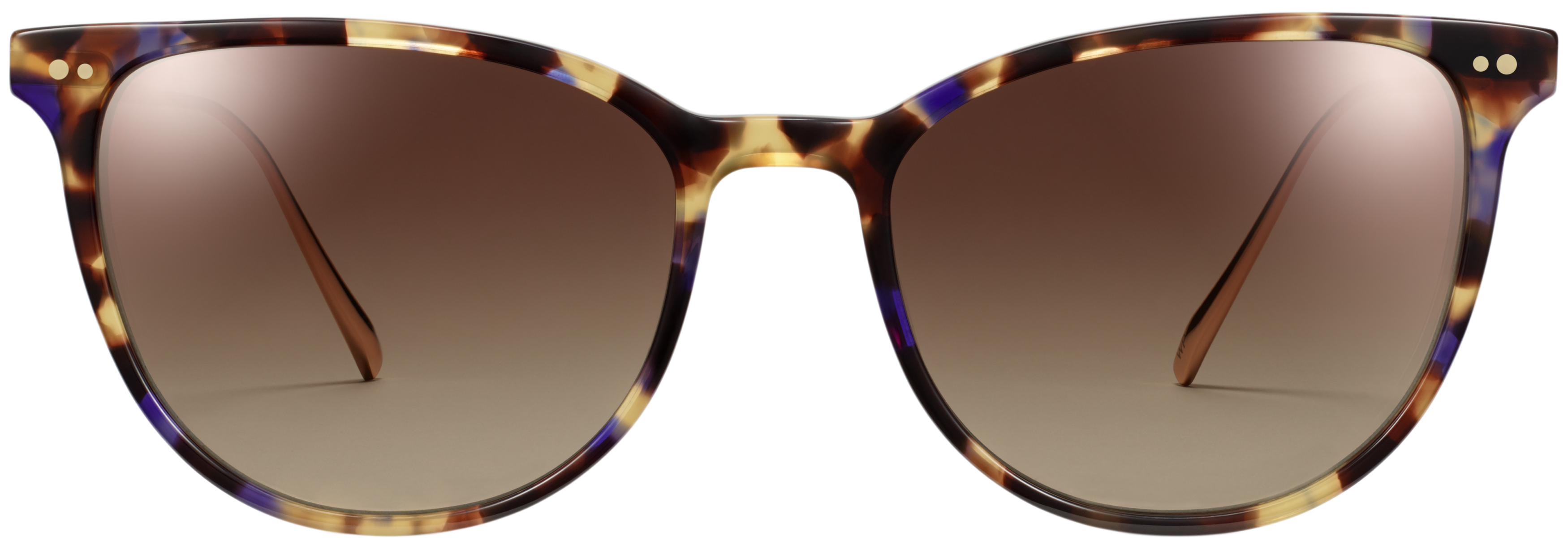 Maren Violet Magnolia with Polished Gold, baseTransparent view