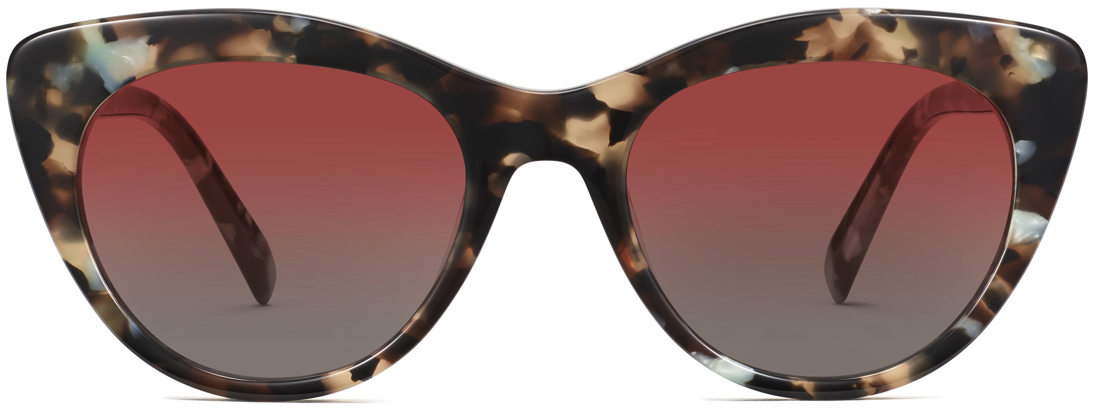 Tilley Sunglasses in Smoky Pearl Tortoise — Wide | Warby Parker display picture 1