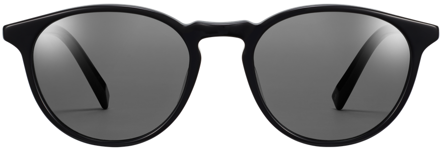 Butler Sunglasses in Jet Black for Women | Warby Parker