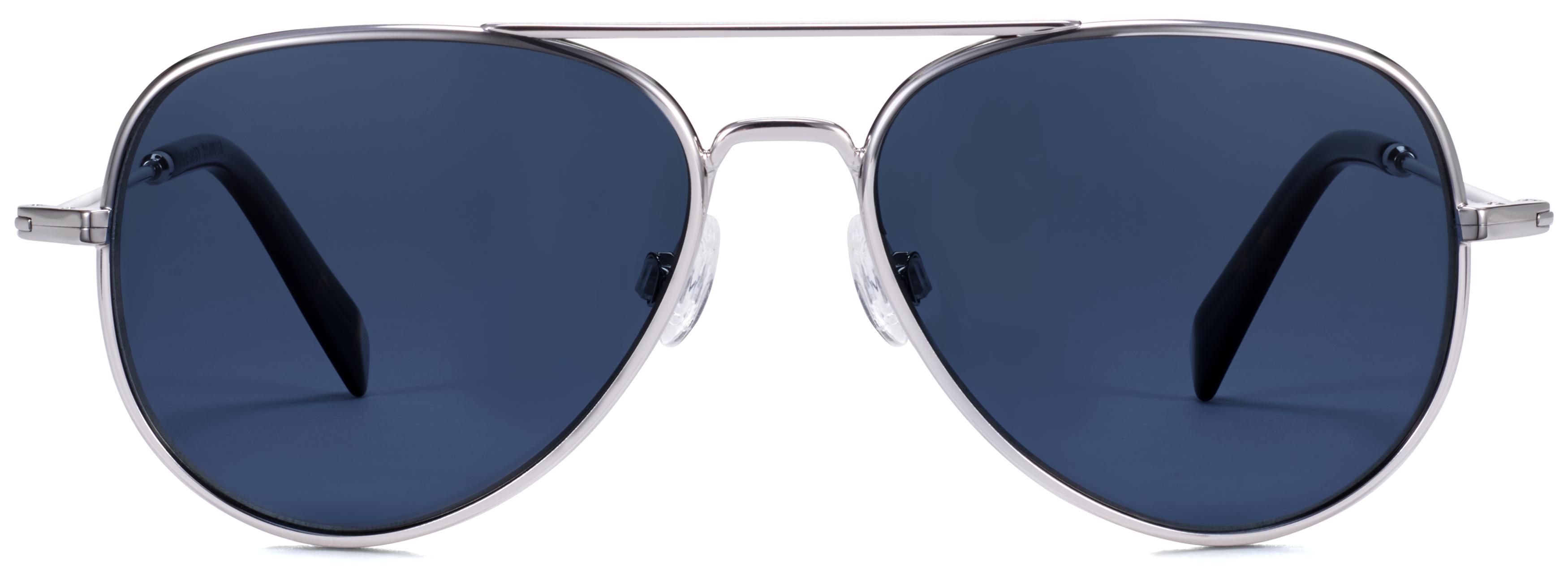 Raider Sunglasses in Polished Silver