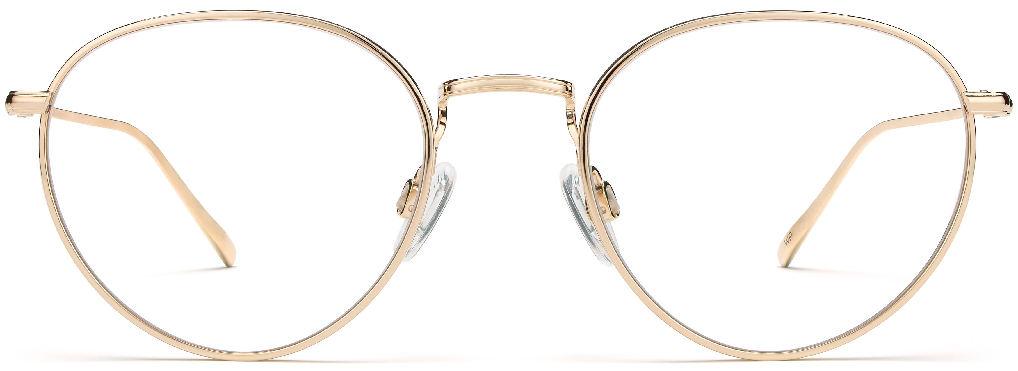 Ezra Polished Gold, front view