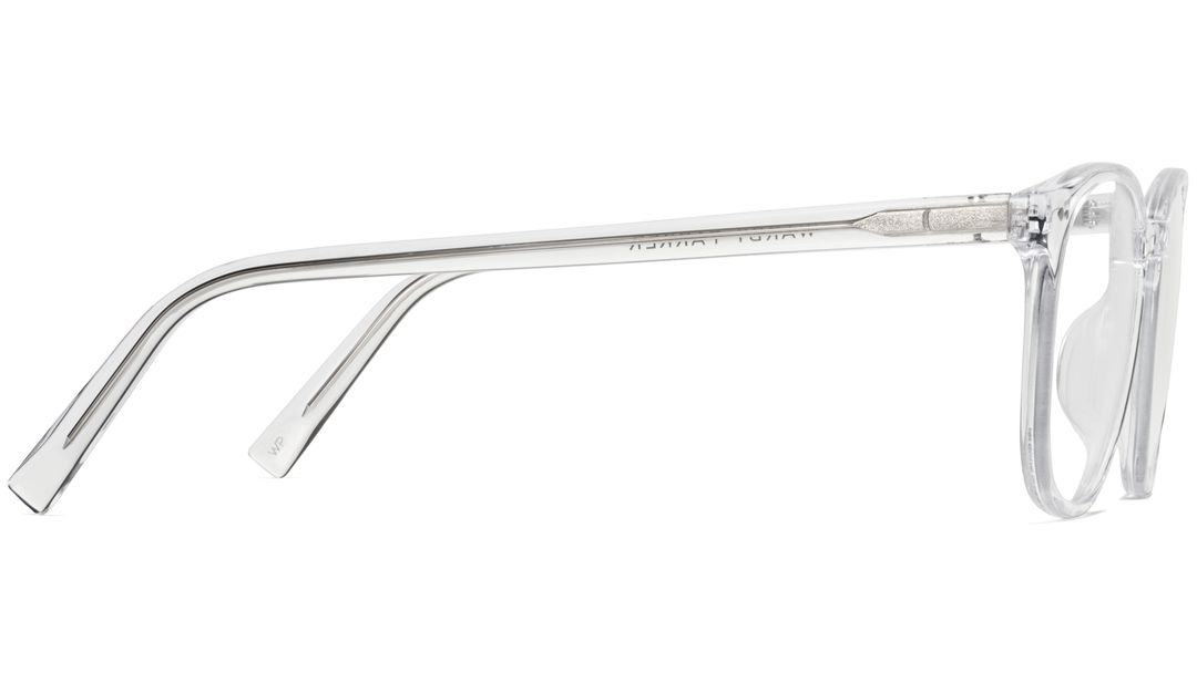 Carlton Low Bridge Fit Eyeglasses in Crystal | Warby Parker