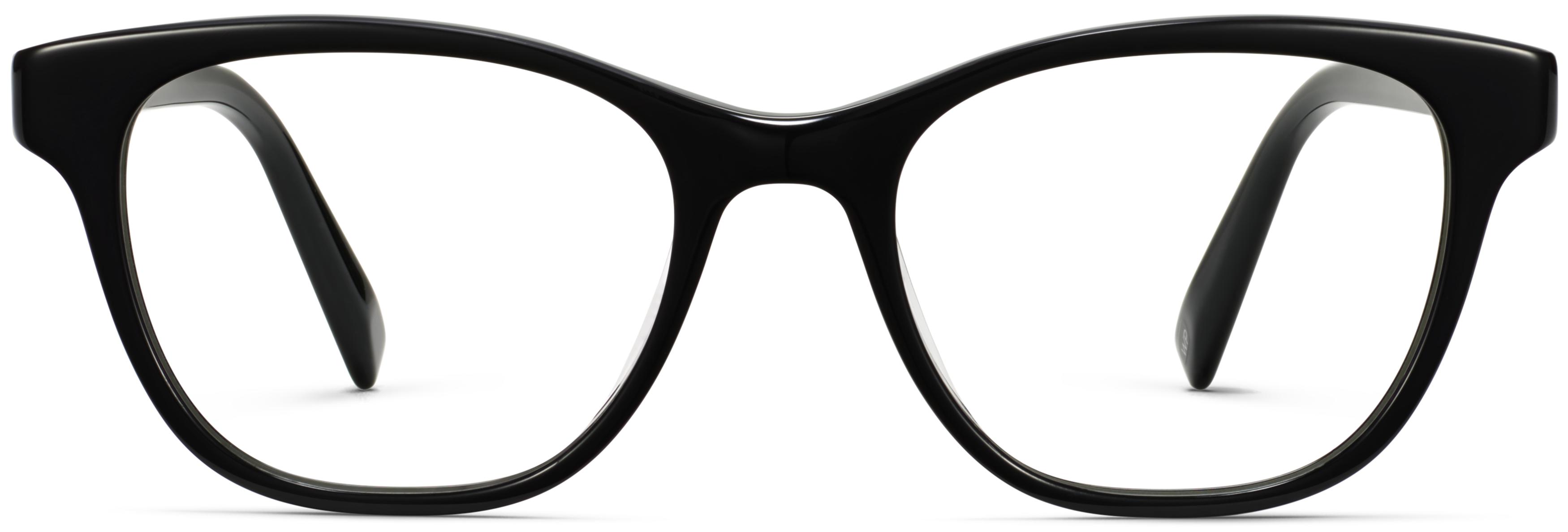 Santiago Eyeglasses in Jet Black Matte | Warby Parker