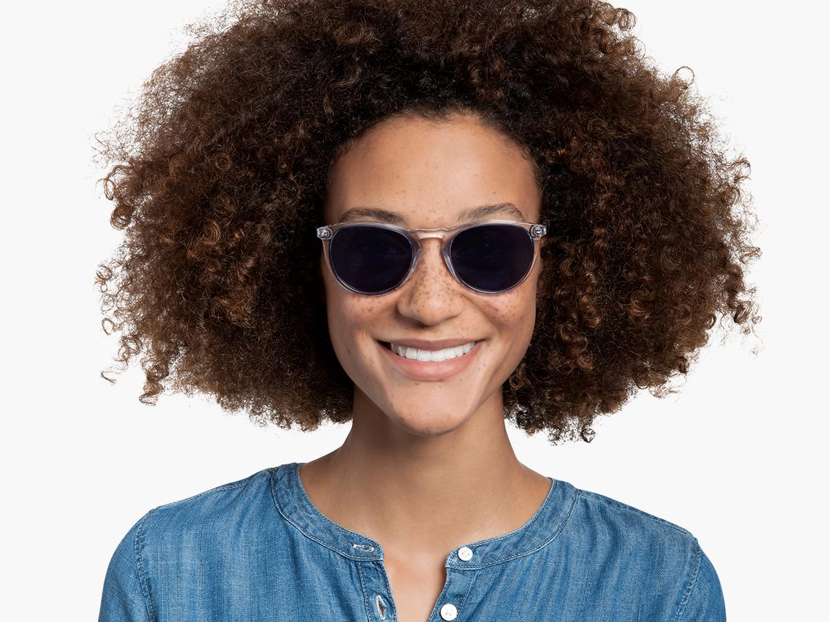 Warby Parker Haskell Sunglasses In Crystal For Women