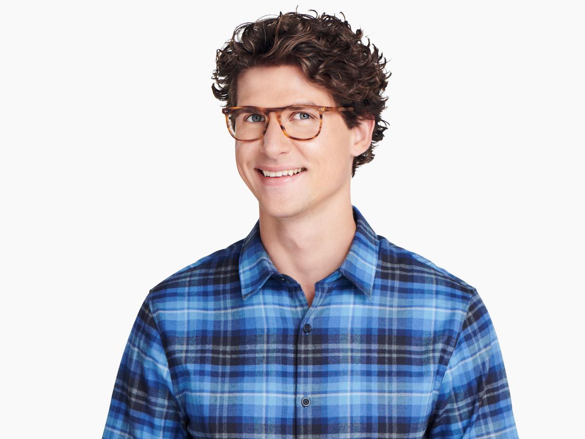 Alvin Eyeglasses in English Oak Matte