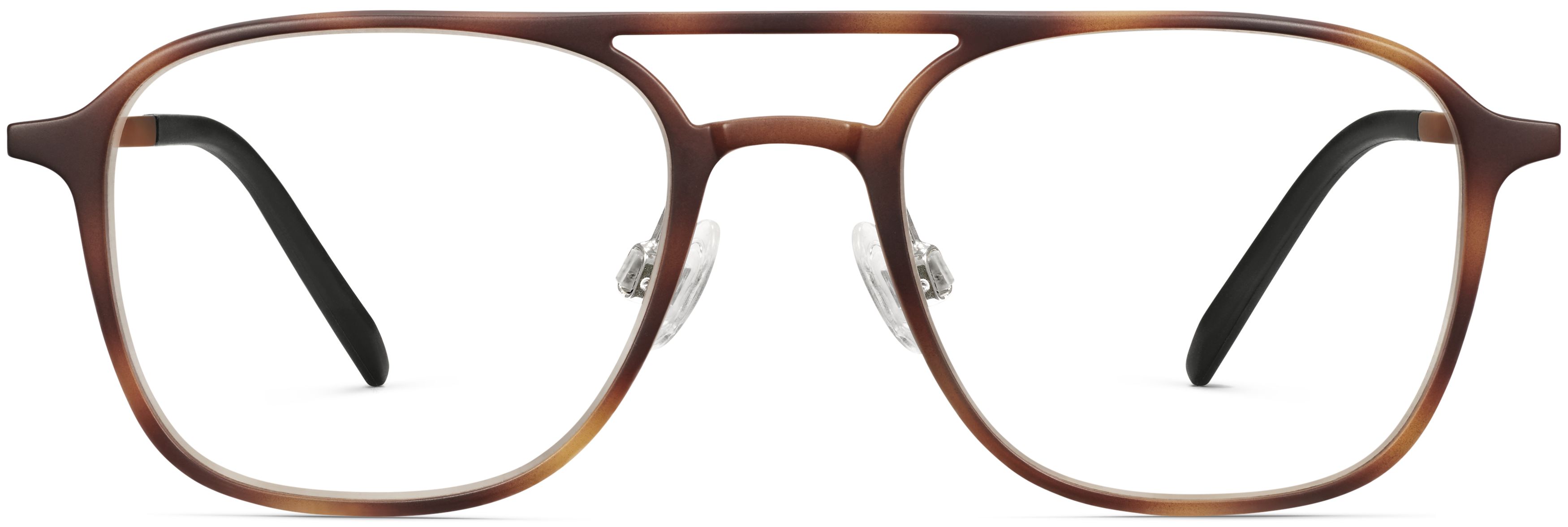 Denman Rye Tortoise Matte, front view