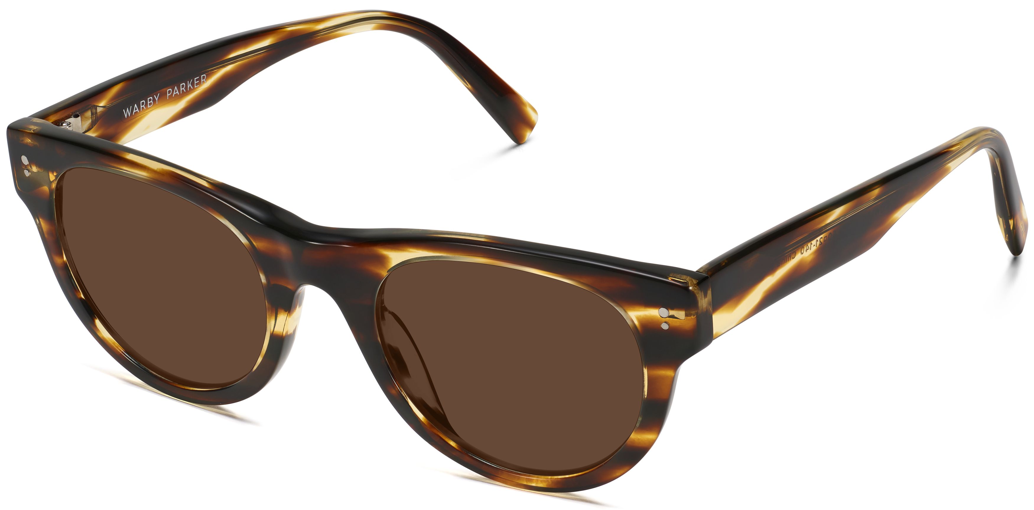 Cowley Sunglasses in Striped Sassafras | Warby Parker