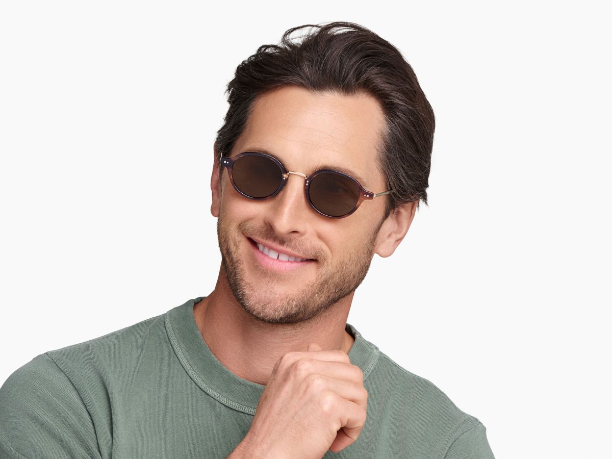 Zimmer Sunglasses in Black Walnut with Riesling | Warby Parker