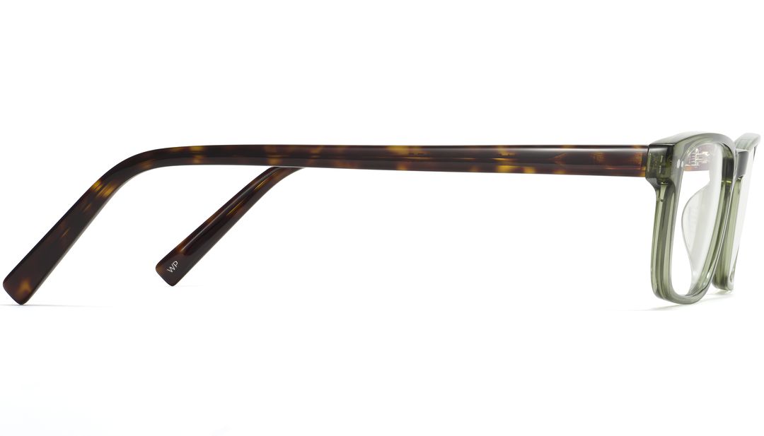 Donovan Eyeglasses In Seaweed Crystal With Cognac Tortoise Warby Parker 5192