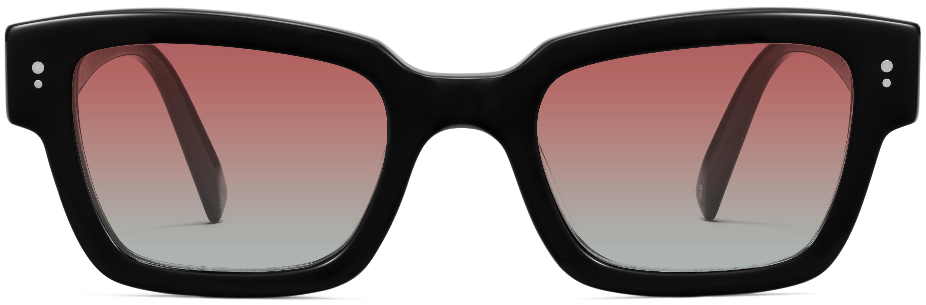 Latrell Sunglasses in Jet Black — Medium | Warby Parker