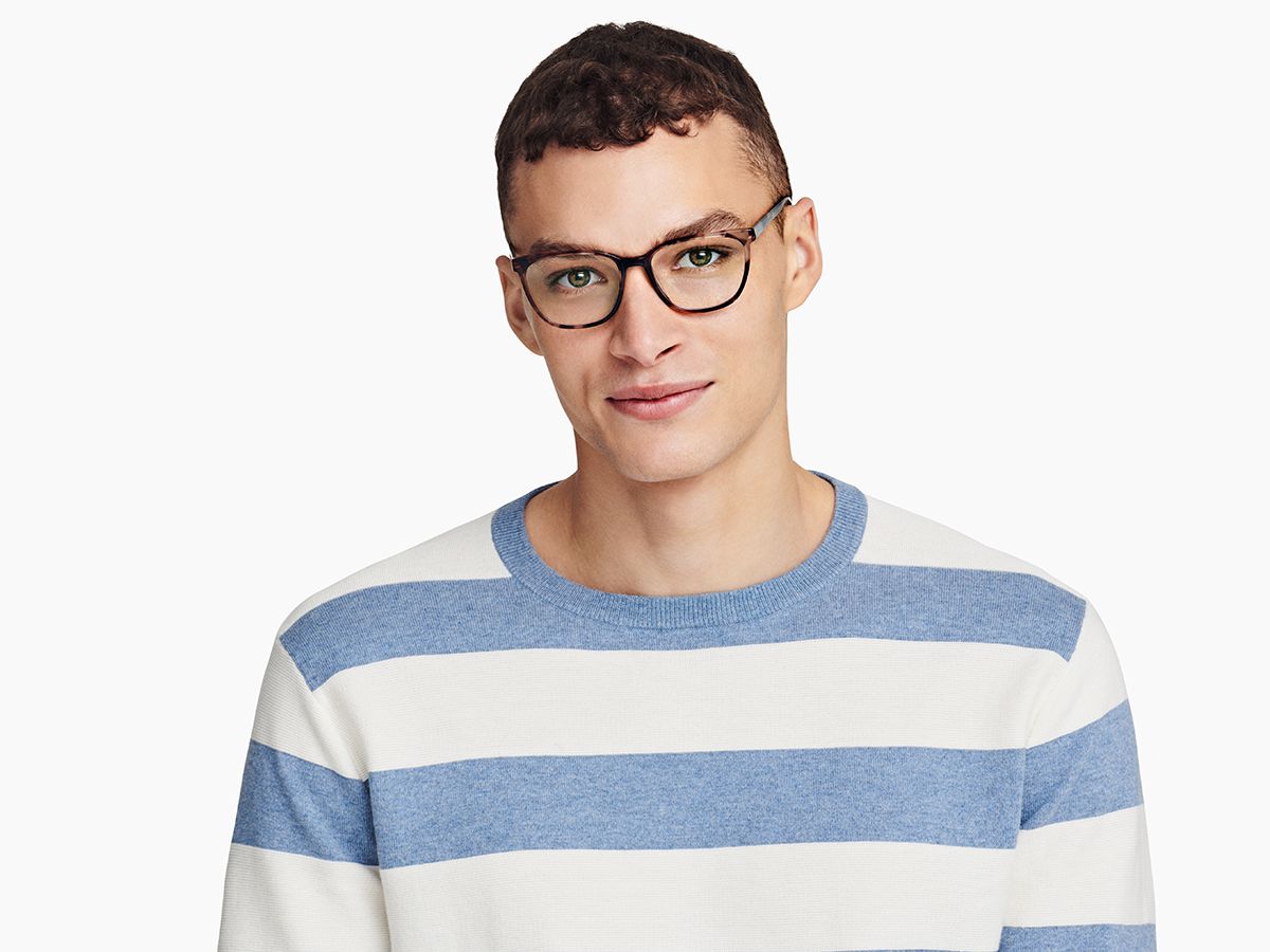 Esme Low Bridge Fit Eyeglasses in Sesame Tortoise — Medium | Warby
