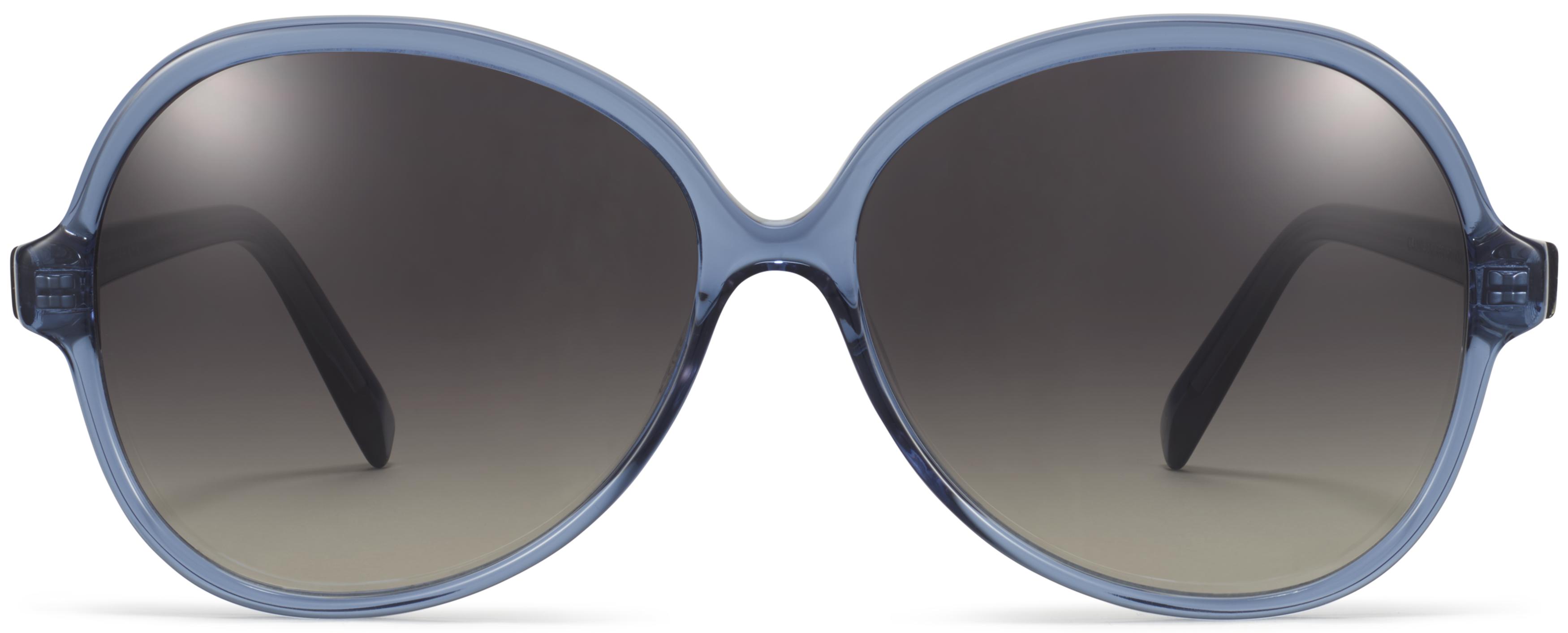 Karina Sunglasses in Blue Grotto Crystal Warby Parker