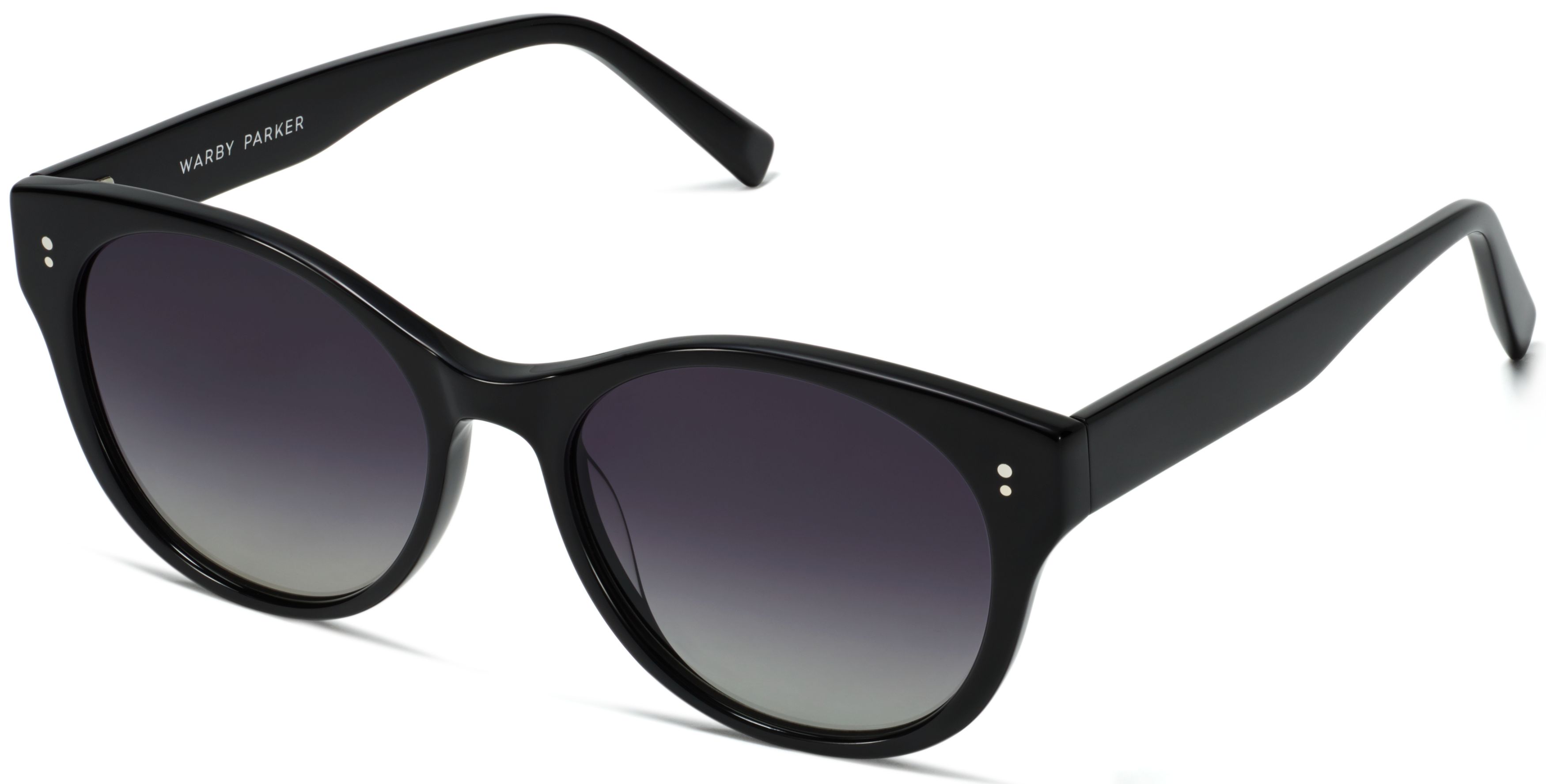 Annika Sunglasses in Jet Black | Warby Parker display picture 3
