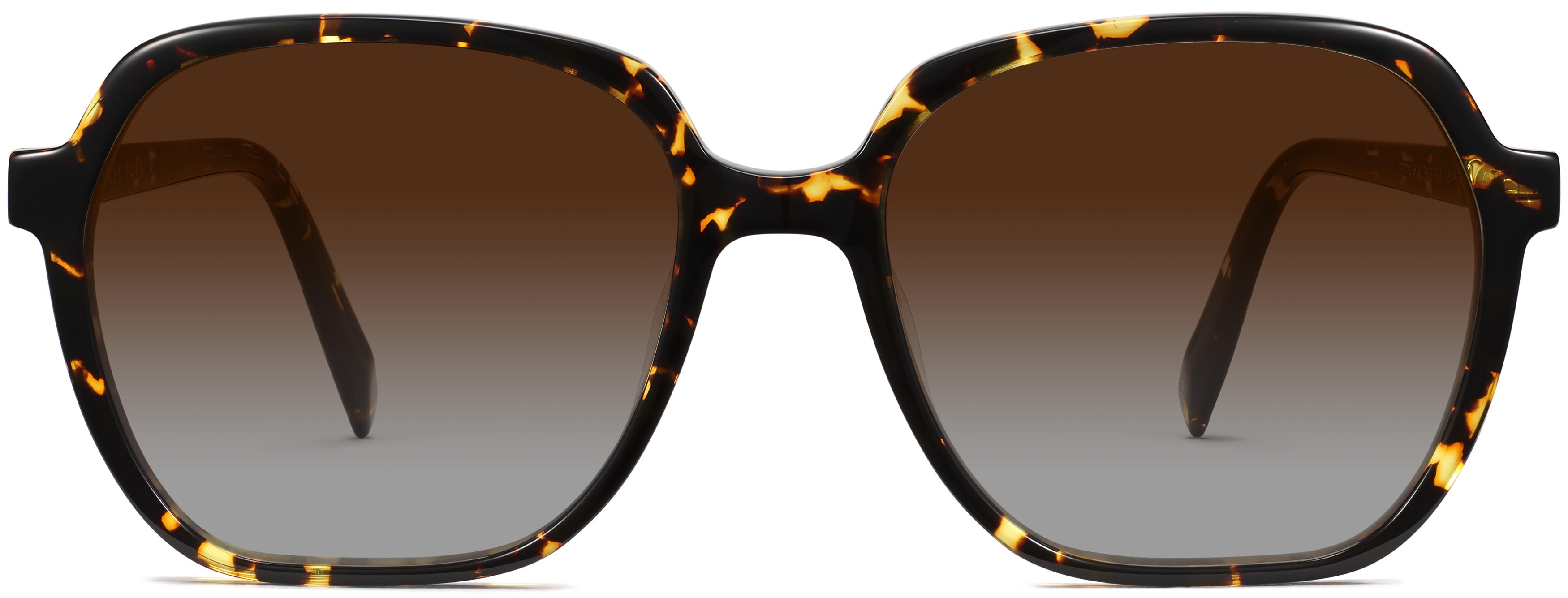 ??️??Warby Parker • dark brown black tortoiseshell sunglasses with case Tal Sunglasses in Maritime Tortoise — Medium | Warby Parker main image 3