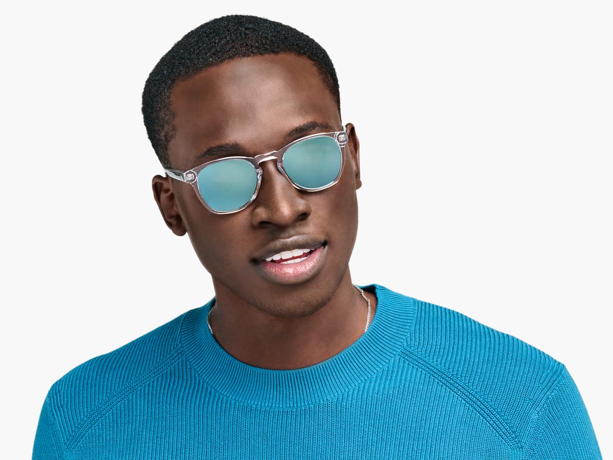 Warby parker mirrored store sunglasses