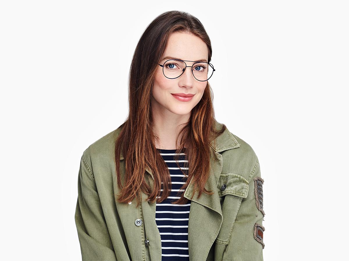 Warby parker hot sale aviator eyeglasses