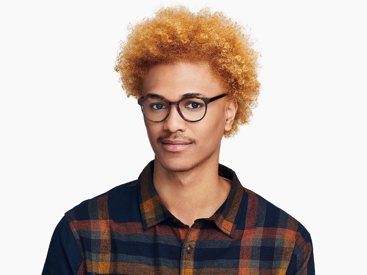 Warby Parker Wright Eyeglasses In Cognac Tortoise For Men