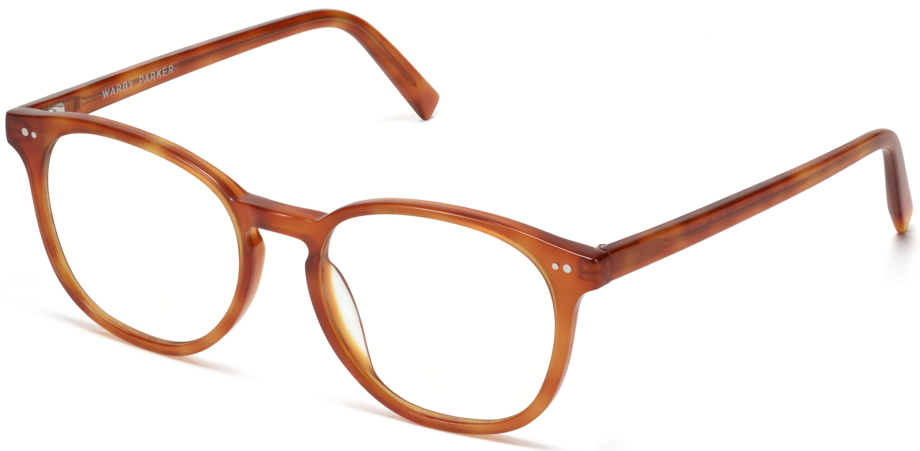 Carlton Eyeglasses in Sequoia Tortoise Warby Parker