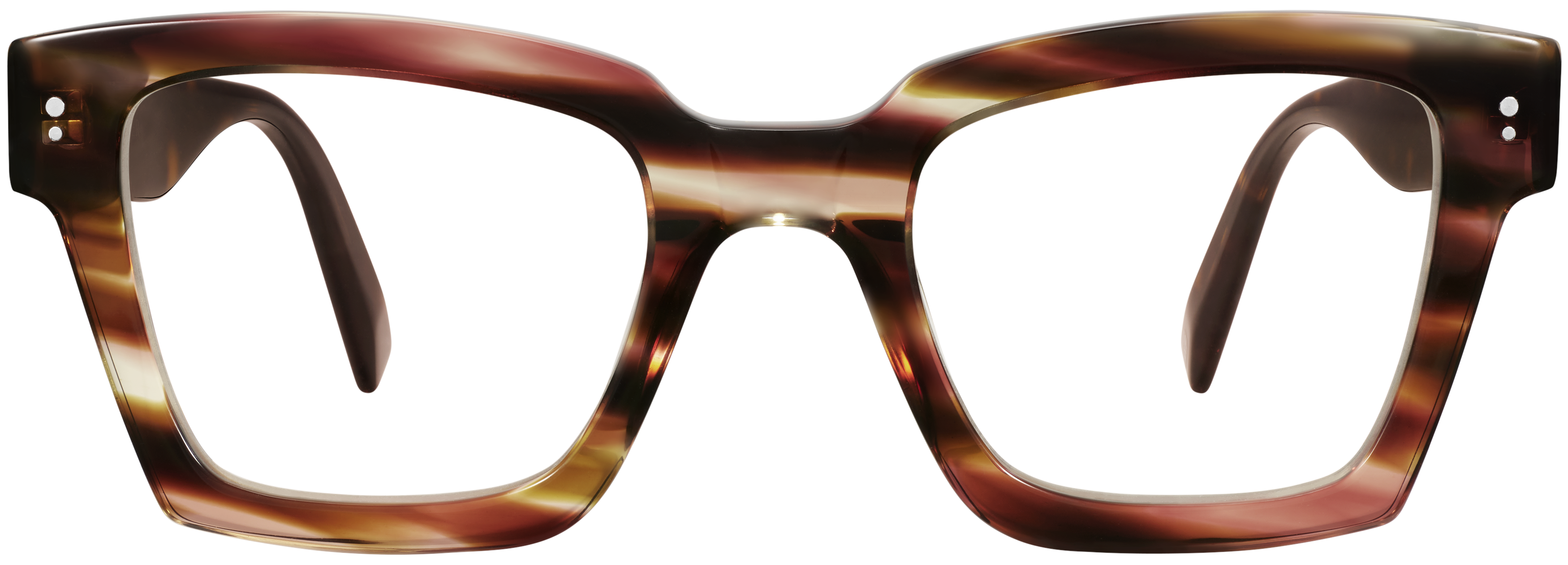 Sonia Striped Magnolia with Cognac Tortoise, baseTransparent view