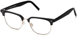 Baird in Jet Black with Polished Gold, thumbnail 1