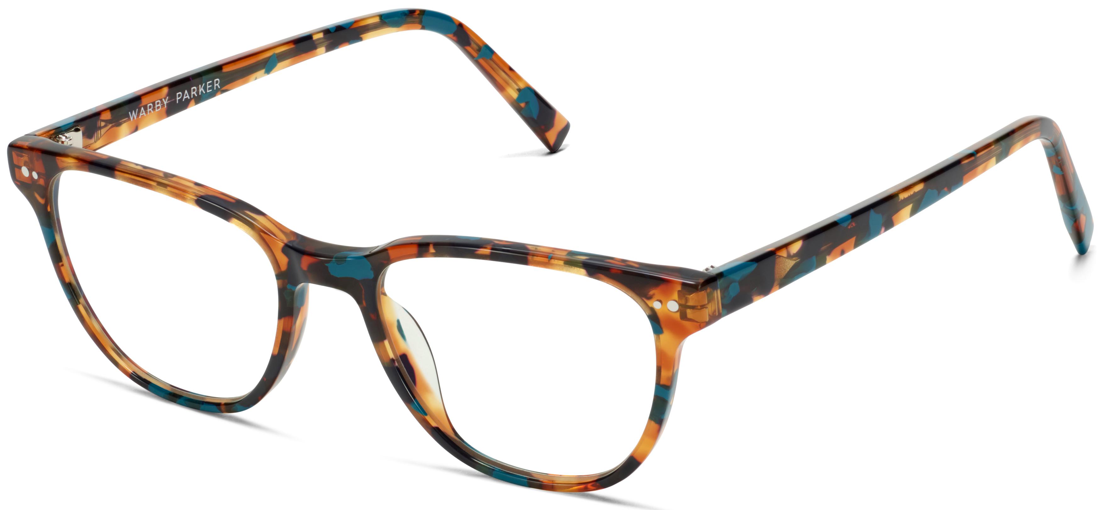 Gilmore Eyeglasses in Teal Tortoise | Warby Parker