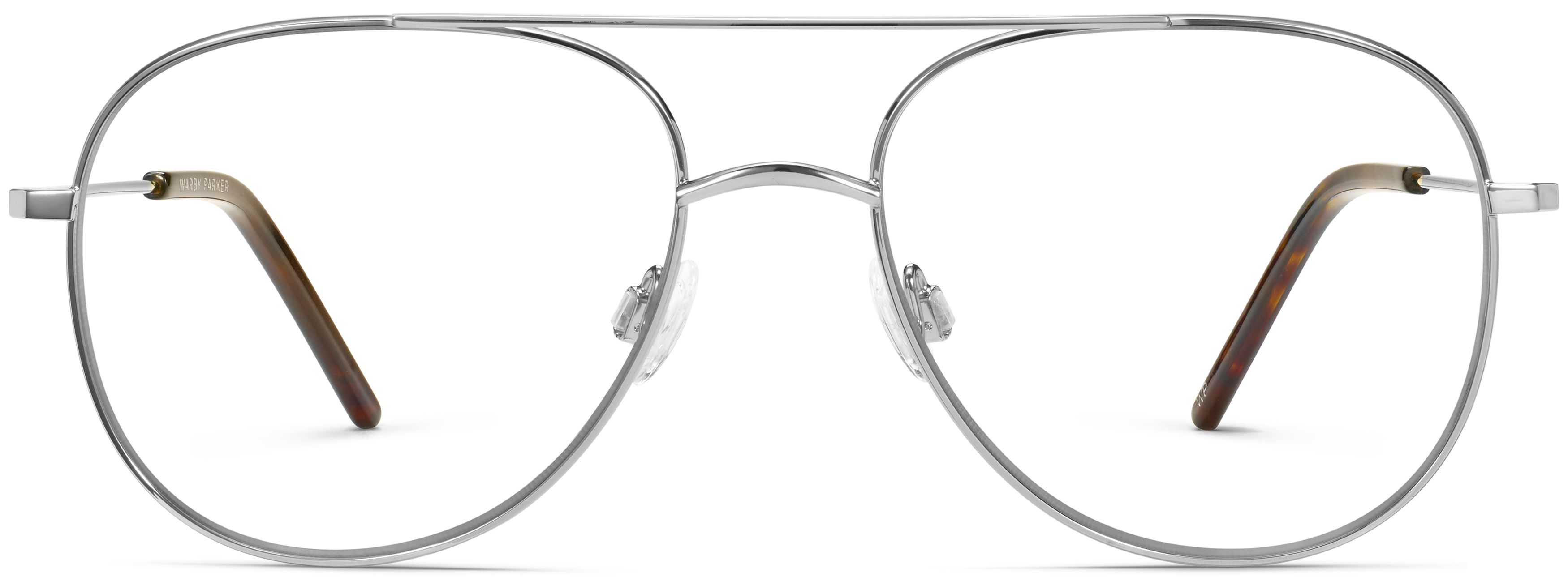 Petra Polished Silver, front view