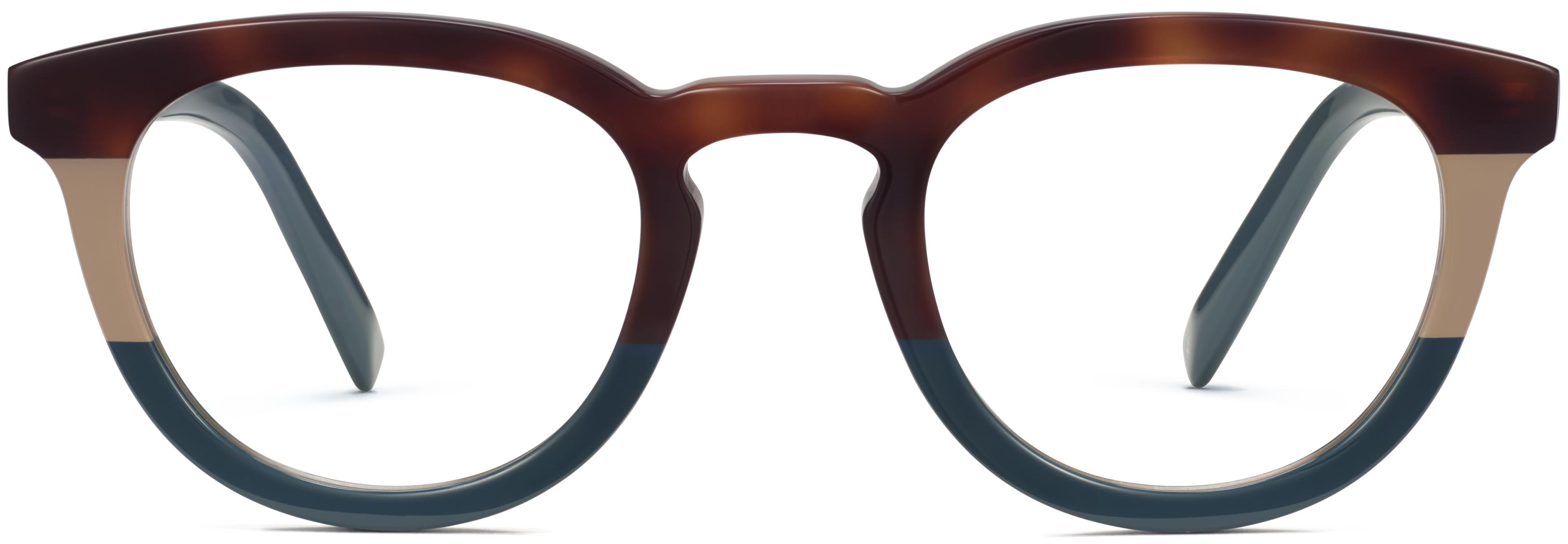 Ailey eyeglasses in striped sandbar warby parker