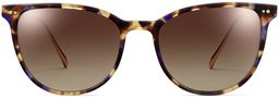 Maren in Violet Magnolia with Polished Gold, thumbnail 3