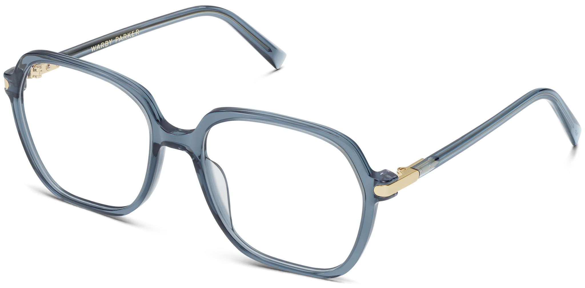 Willetta in Beach Glass With Polished Gold, image 1