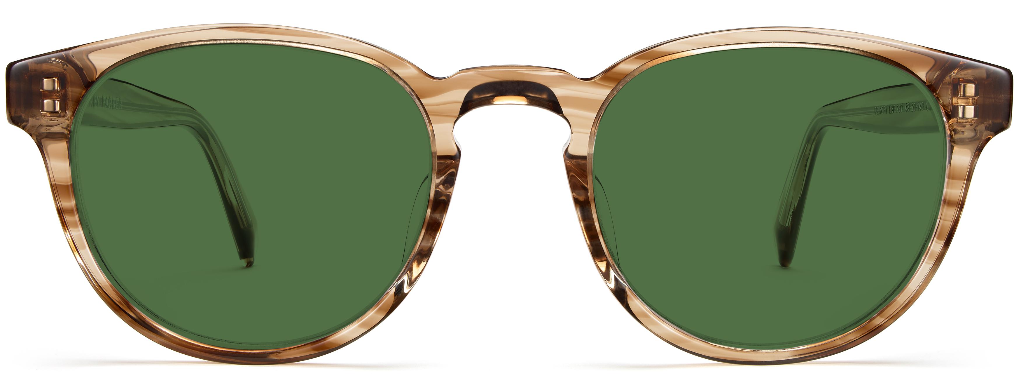 Percey Low Bridge Fit Eyeglasses in Chestnut Crystal — Medium