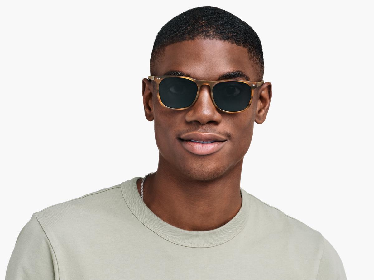 Alvin Sunglasses in English Oak Matte | Warby Parker