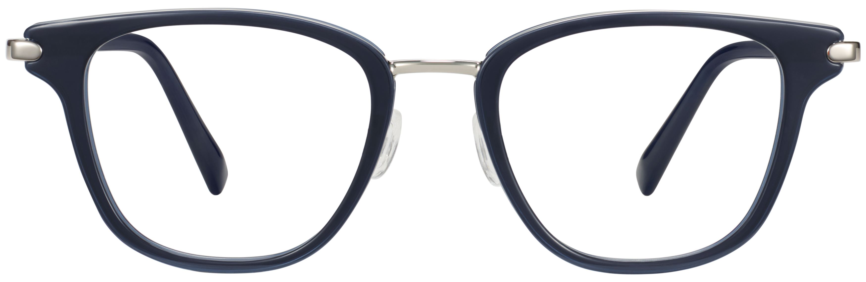 Morley Inlet Crystal with Polished Silver, baseTransparent view
