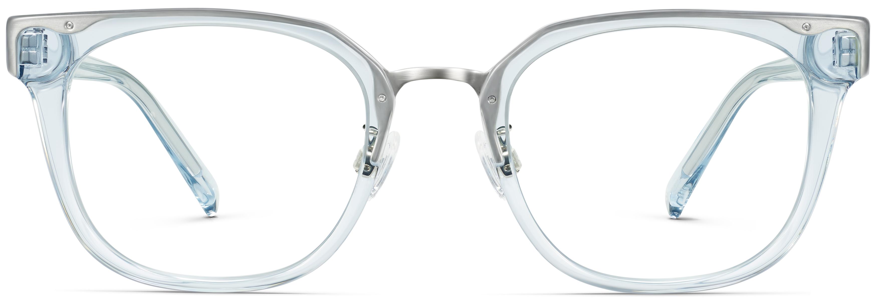 Perez Aruba Crystal with Antique Silver, front view