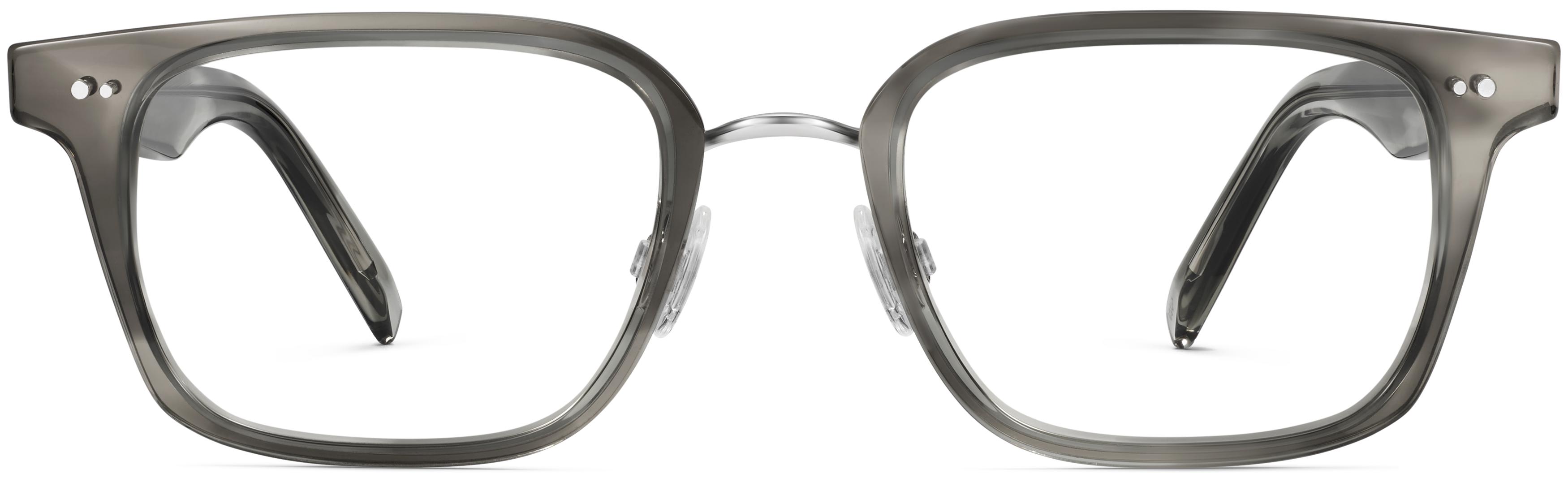 Zeke Striped Aspen with Polished Silver, front view