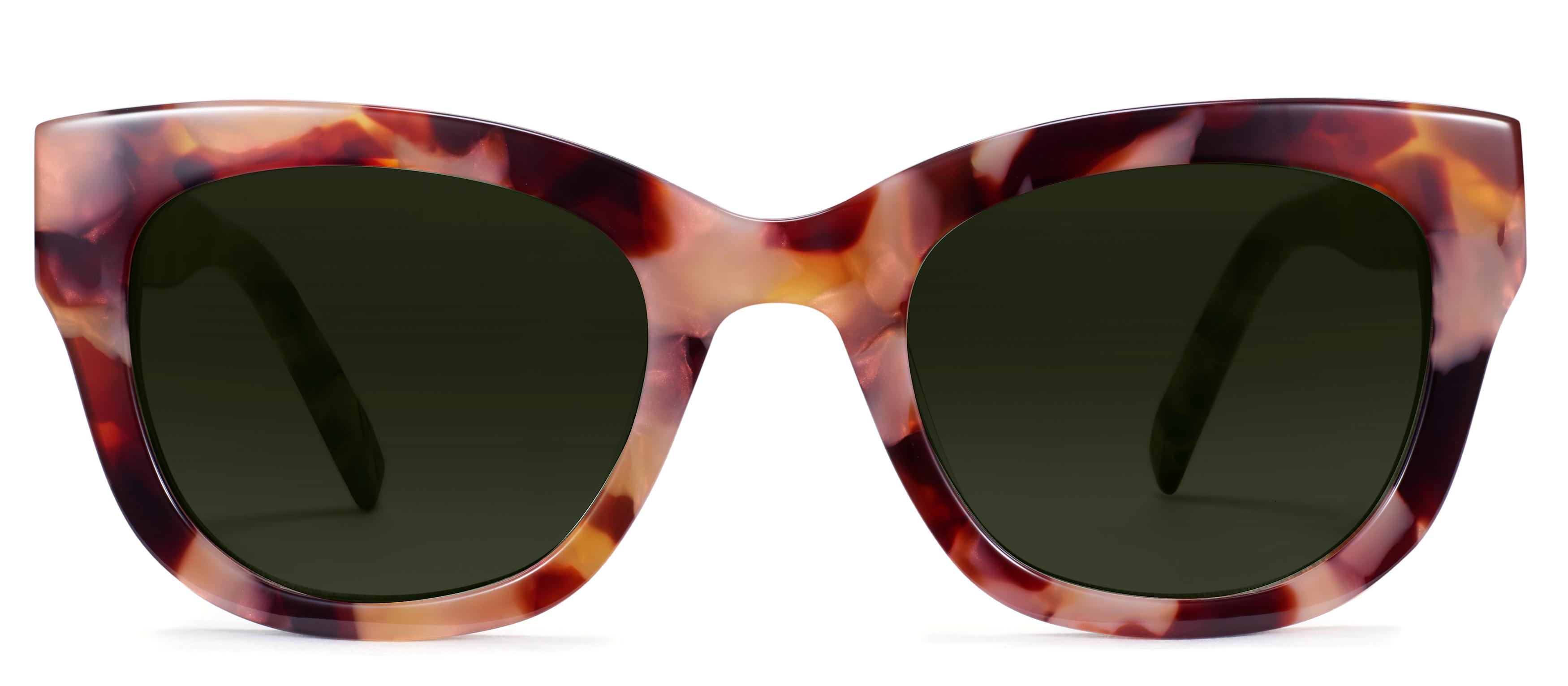Warby Parker Sunglasses Frame Only Gemma W in Adobe Tortoise http:// main image 4