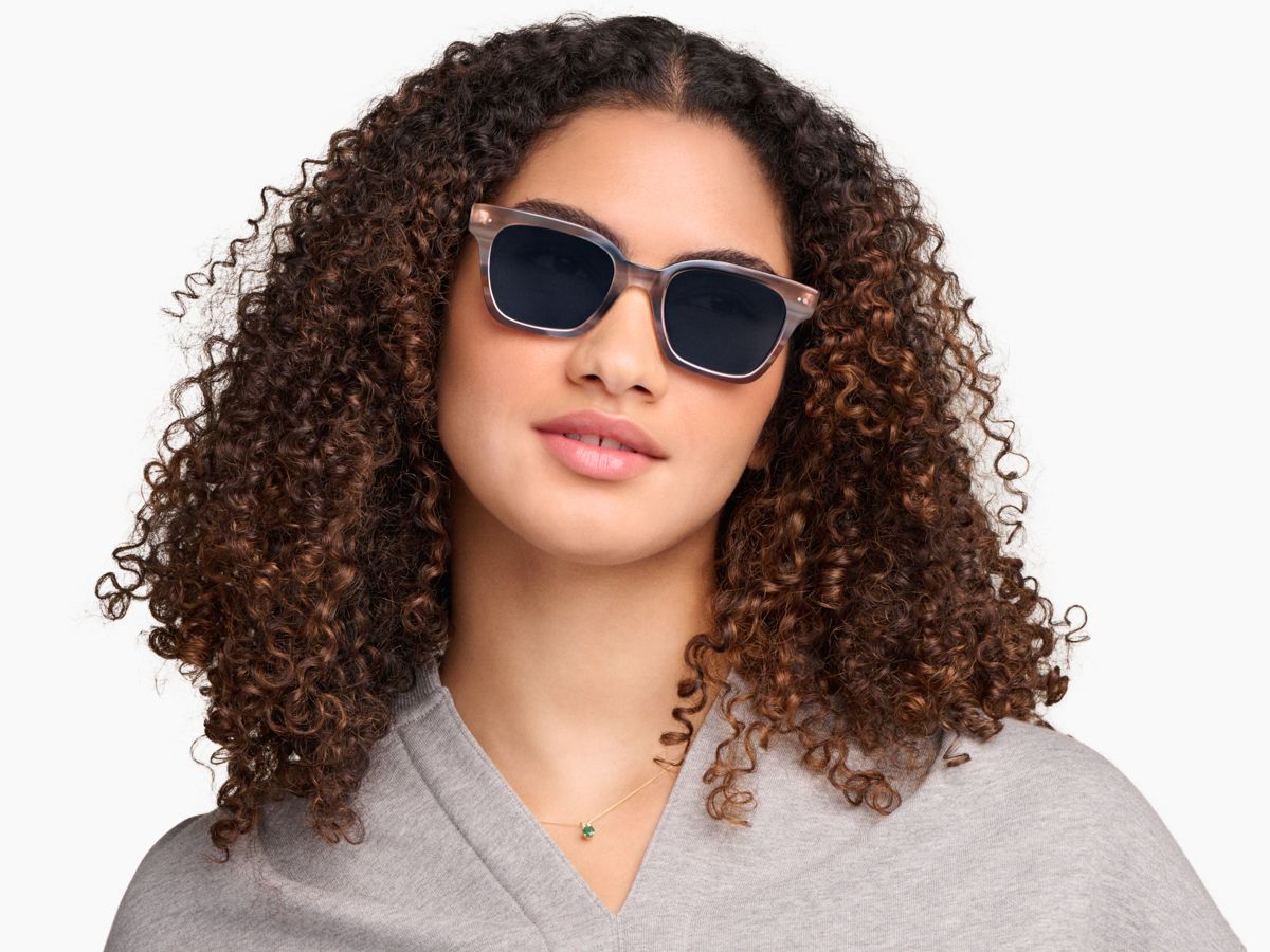 Beale Sunglasses in Striped Grotto | Warby Parker display picture 3