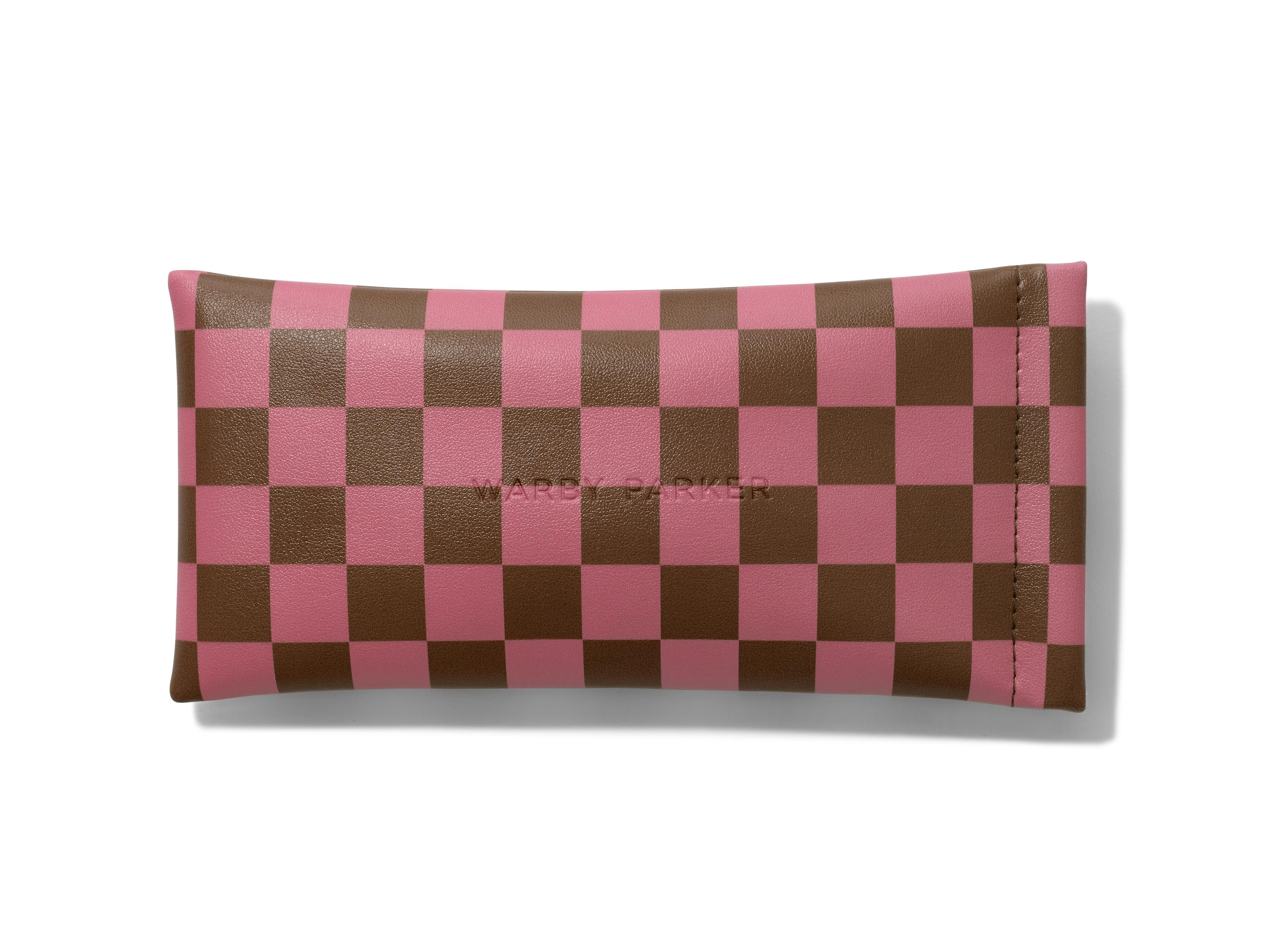 Parker Pouch - Single in Checkered Cherry