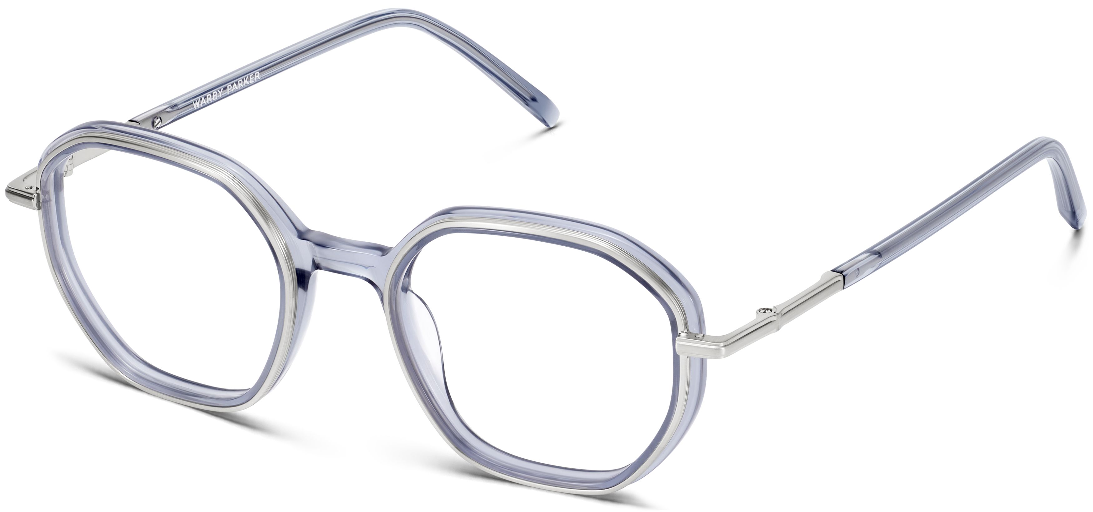 Bowley in Bluefin Crystal with Antique Silver, image 1