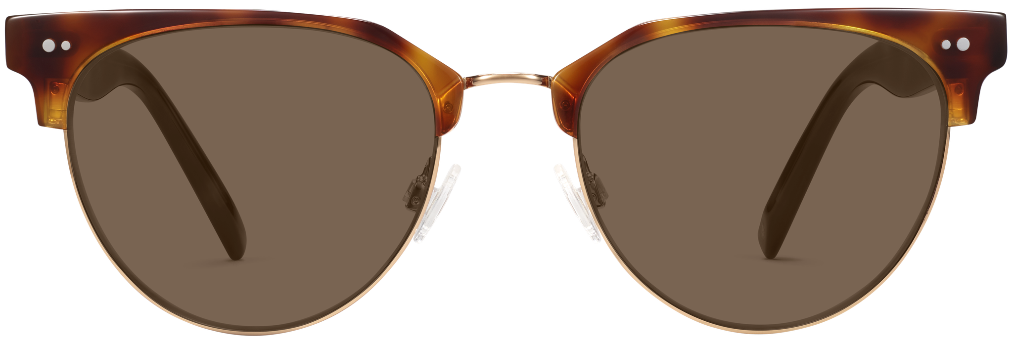 Otti Sunglasses in Caramel Tortoise with Polished Gold | Warby Parker