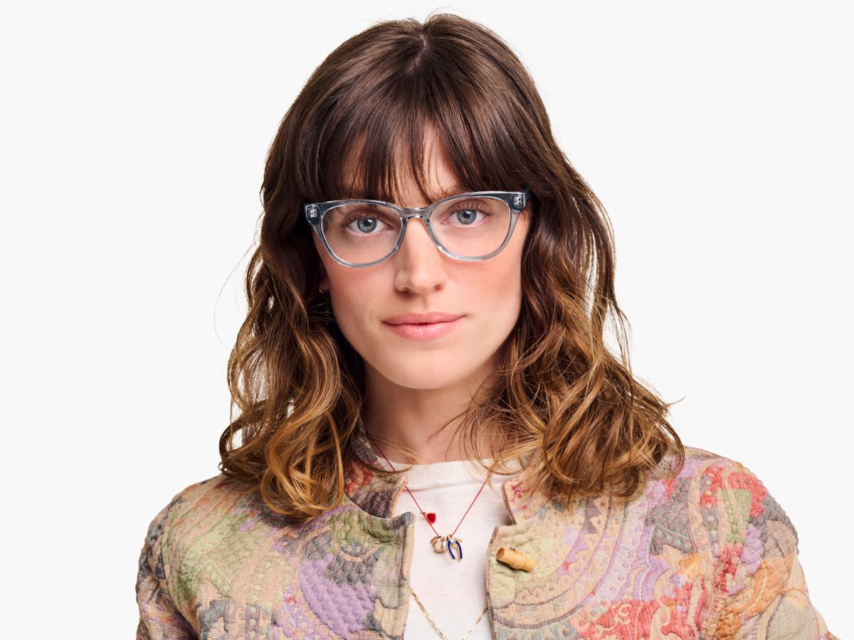 Cornelia Eyeglasses in Soapstone — Medium | Warby Parker