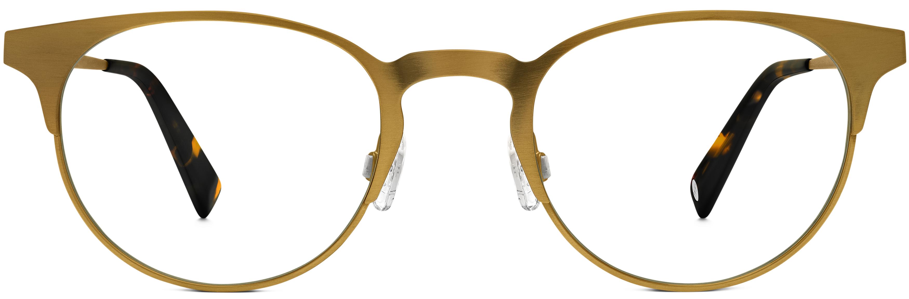 Hudson Eyeglasses in Brushed Bronze Warby Parker