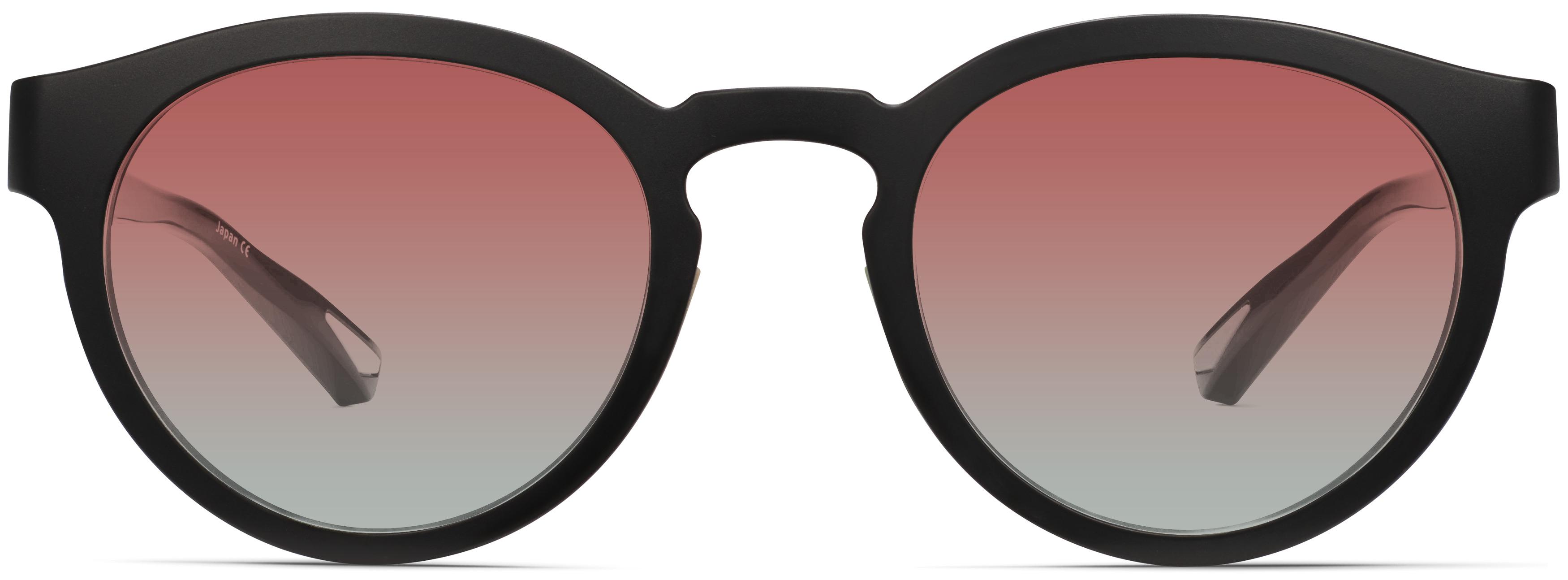 Callum Sunglasses in Raven Matte — Wide | Warby Parker display picture 2