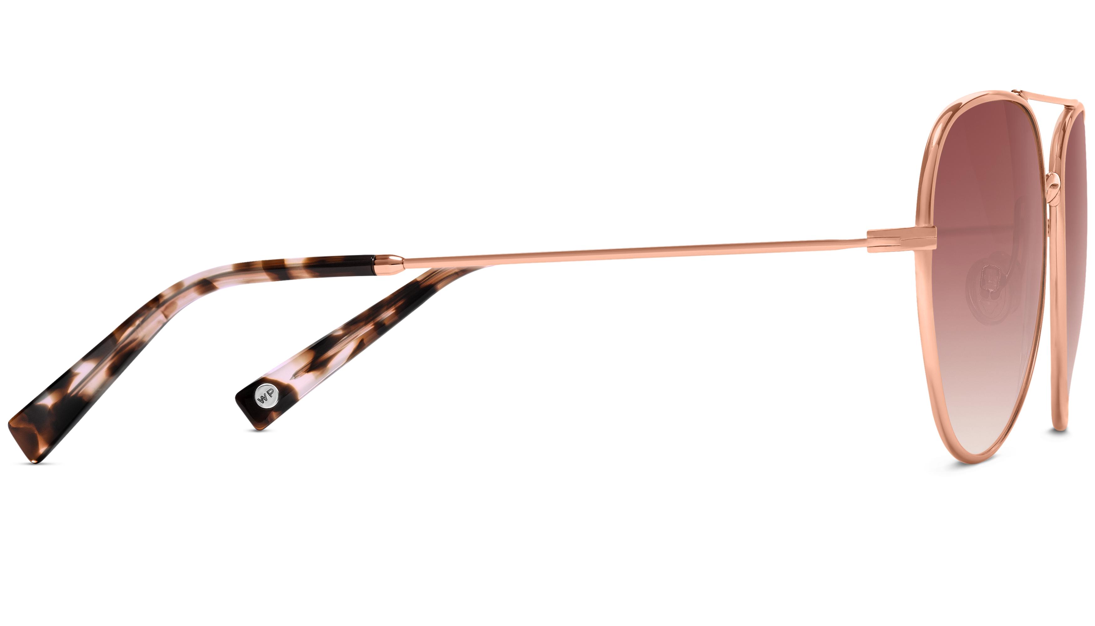 Raider Sunglasses in Rose Gold