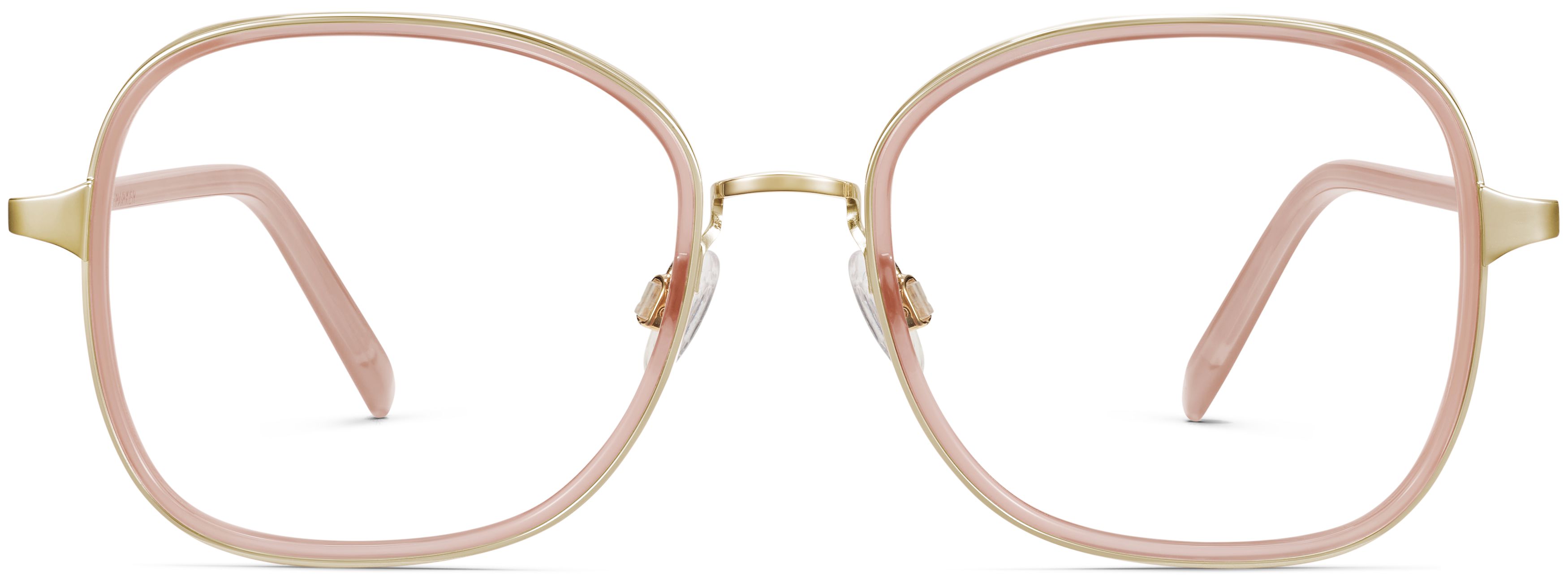Fernanda Antique Rose with Polished Gold, front view